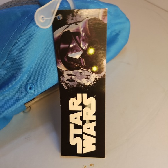 Disney Star Wars Kids Snapback Hat Adjustable Blue Grey Childrens Baseball Cap - Picture 4 of 5